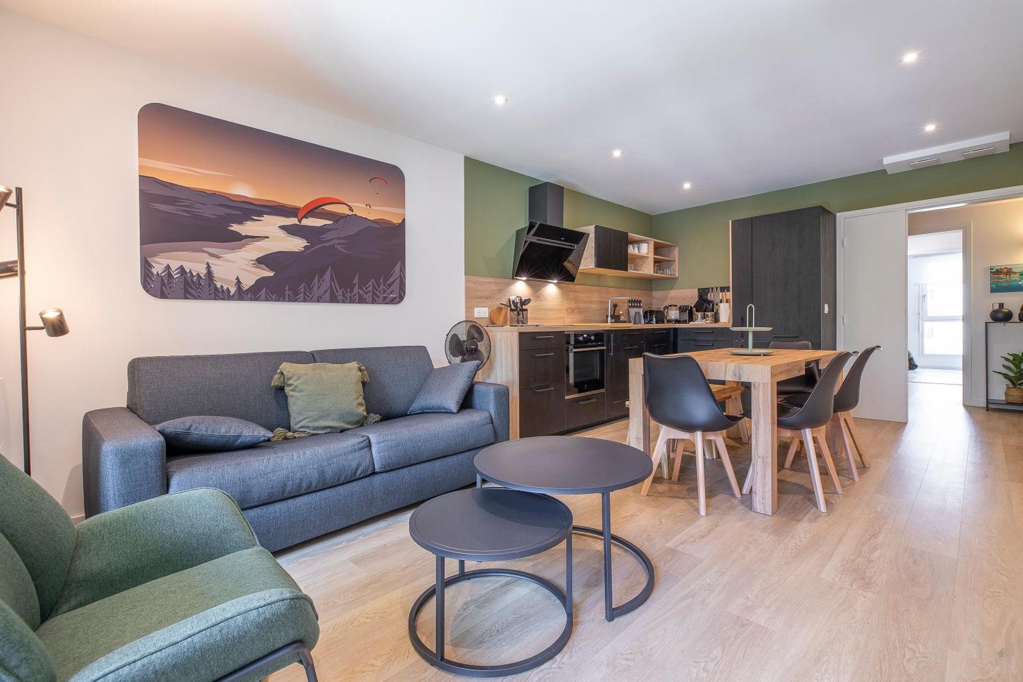 Appartement Moderne Au Coeur D'Annecy - A Deux Pas Du Lac Et De La Vieille Ville מראה חיצוני תמונה
